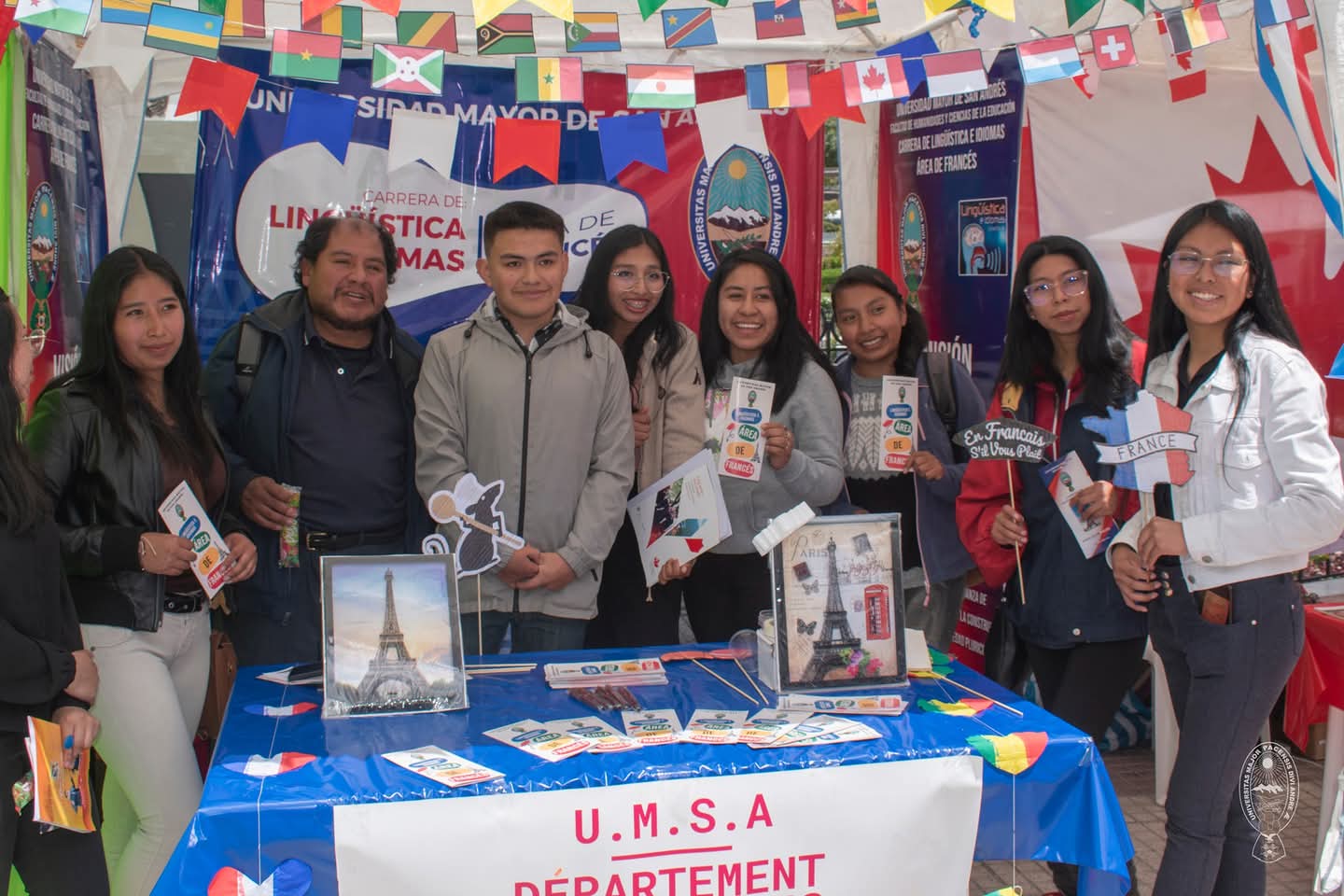 LA UMSA PROMUEVE LA FRANCOFONÍA CON CULTURA, GASTRONOMÍA Y OPORTUNIDADES ACADÉMICAS
