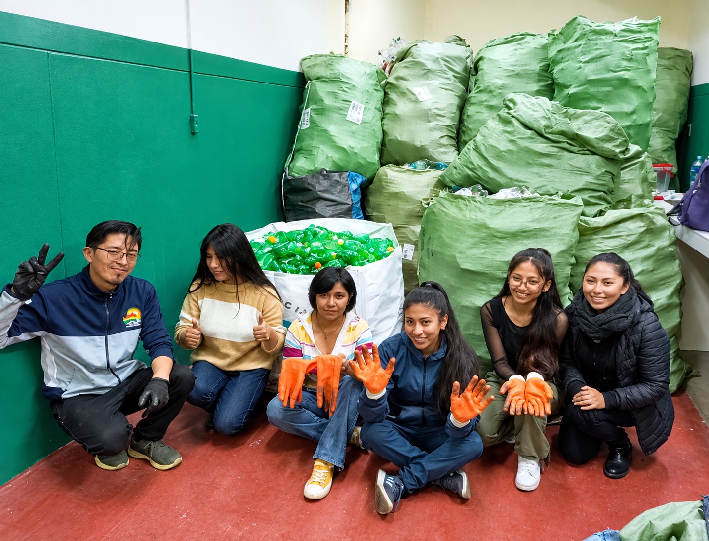 La UMSA reta a sus facultades y a la población a reciclar y convertir sus residuos en equipamiento