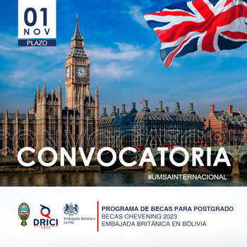 PROGRAMA DE BECAS PARA POSTGRADO - BECAS CHEVENING 2023 - 2024